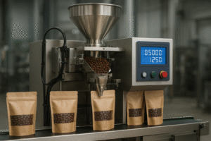 empacotadora automática de grãos de café